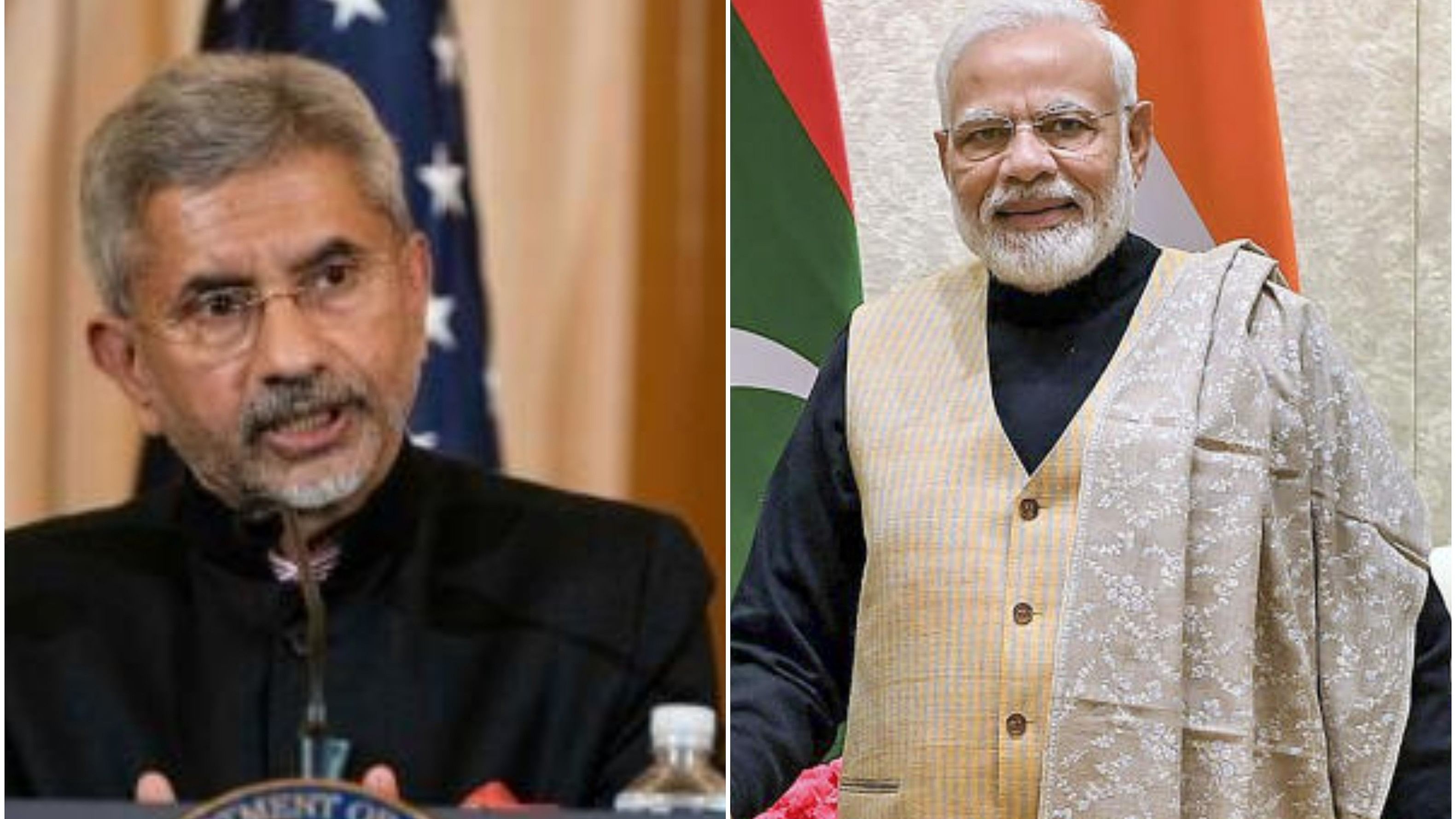 <div class="paragraphs"><p>Foreign Minister S Jaishankar and Prime Minister Narendra Modi. </p></div>