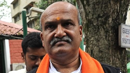 <div class="paragraphs"><p>T Sri Rama Sene (SRS) chief Pramod Muthalik.</p></div>