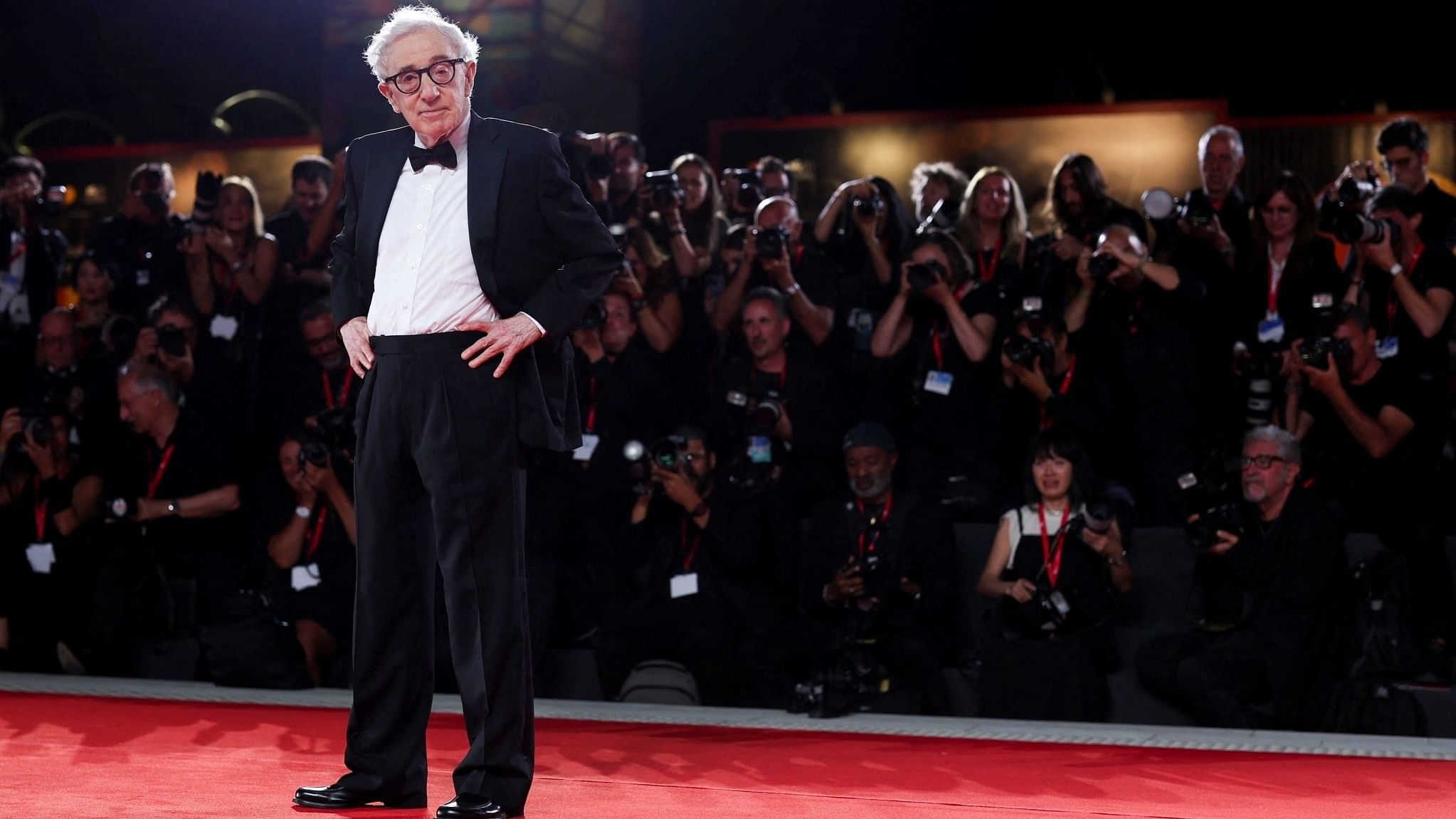 <div class="paragraphs"><p>  Director Woody Allen attends the 80th Venice Film Festival.</p></div>