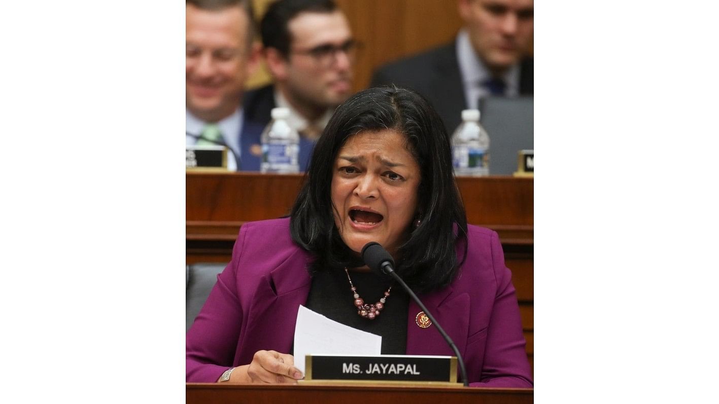 <div class="paragraphs"><p>US lawmaker, Indian-American Congresswoman Pramila Jayapal,</p></div>