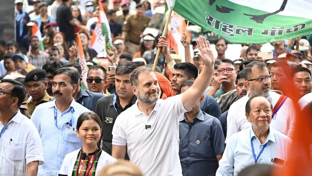 <div class="paragraphs"><p>Congress leader Rahul Gandhi in poll-bound Mizoram.</p></div>