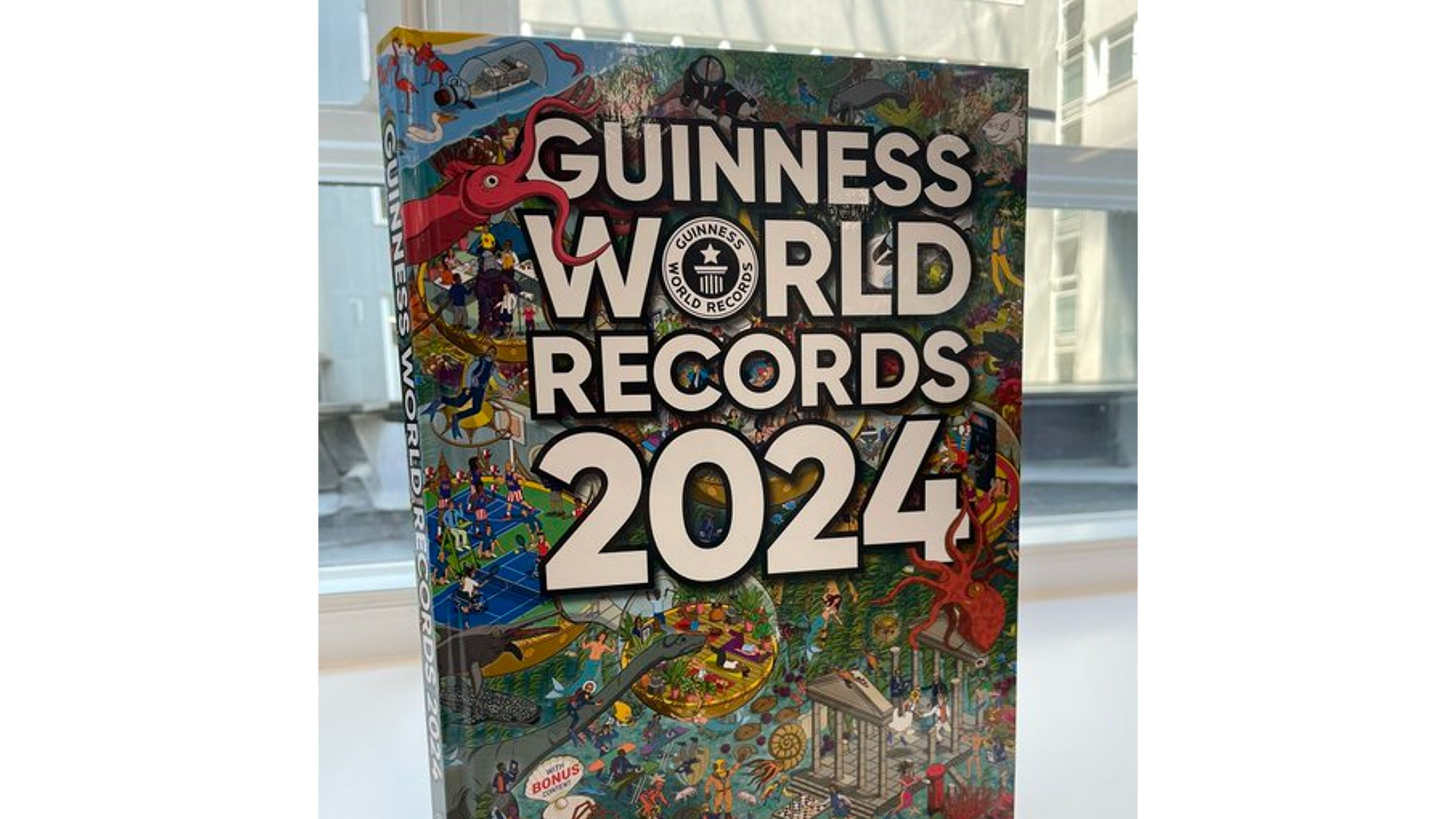 <div class="paragraphs"><p>Guinness Book 2024.</p></div>