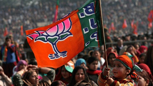 <div class="paragraphs"><p>Representative image of a BJP flag.&nbsp;</p></div>