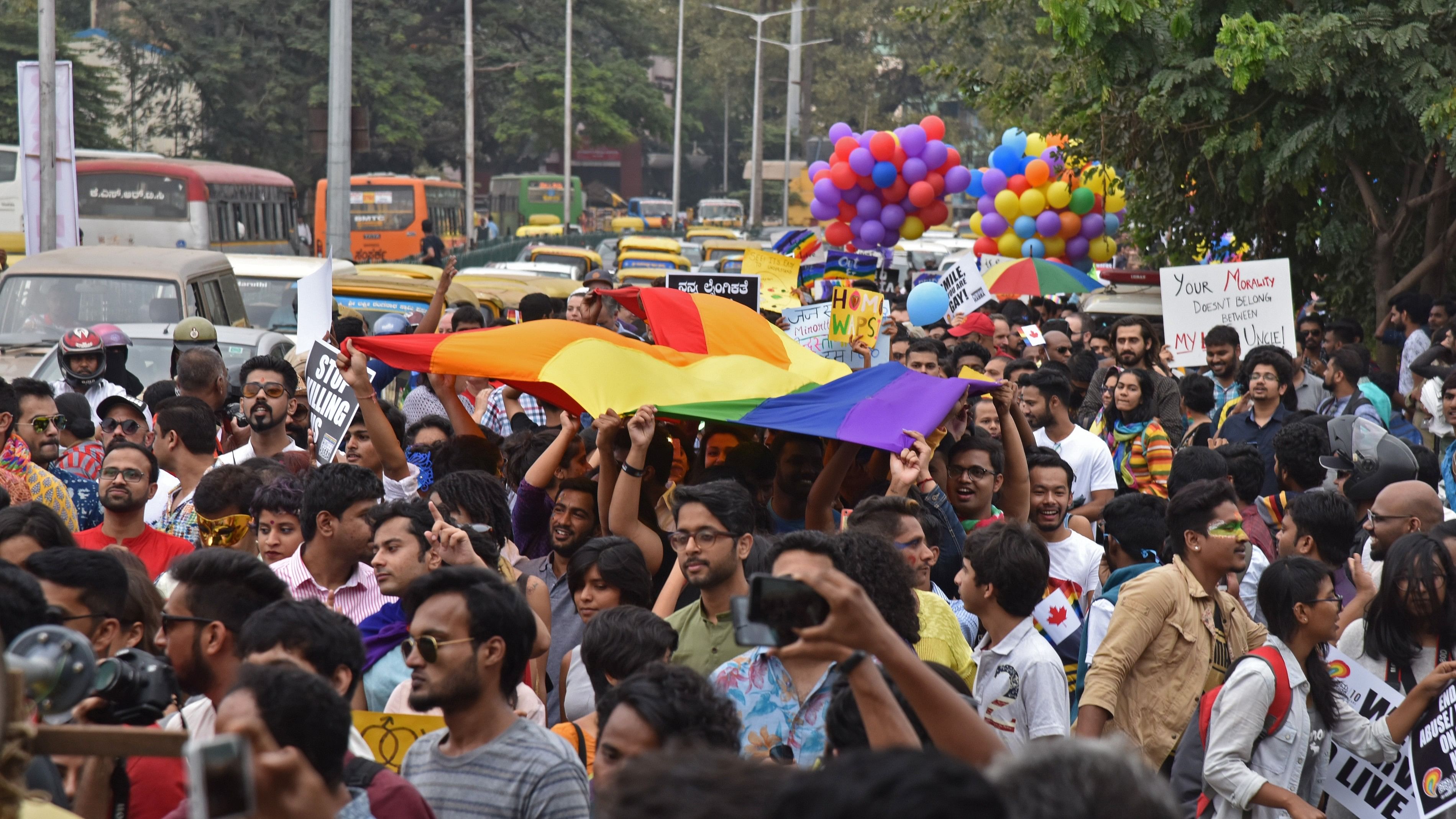 <div class="paragraphs"><p>The top court’s verdict evoked a mixed response from the LGBTQIA+ community in Bengaluru, whose many members had gathered at the Alternative Law Forum (ALF) to track the judgement live.</p></div>