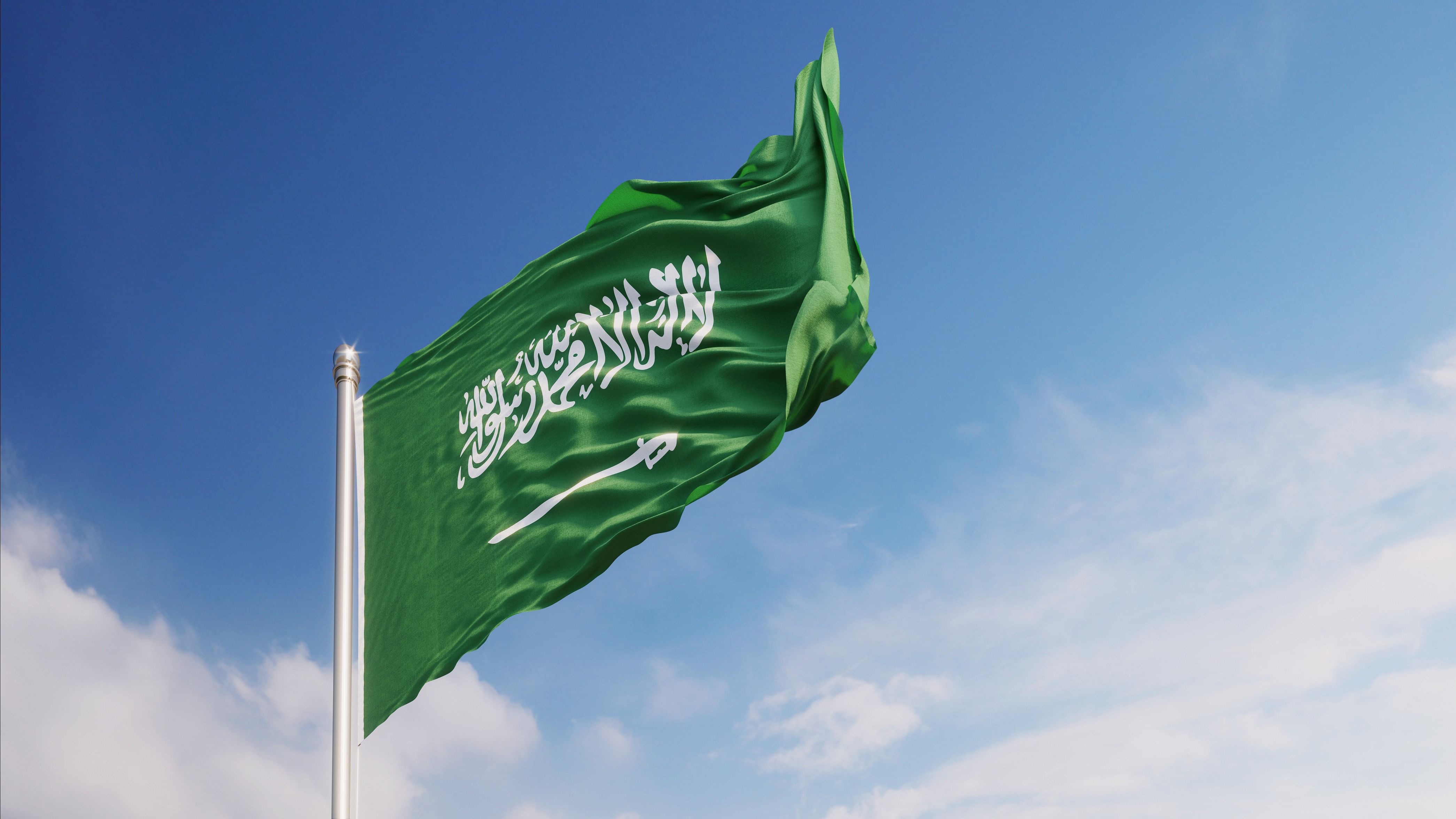 <div class="paragraphs"><p>Saudi Arabia flag.&nbsp;</p></div>