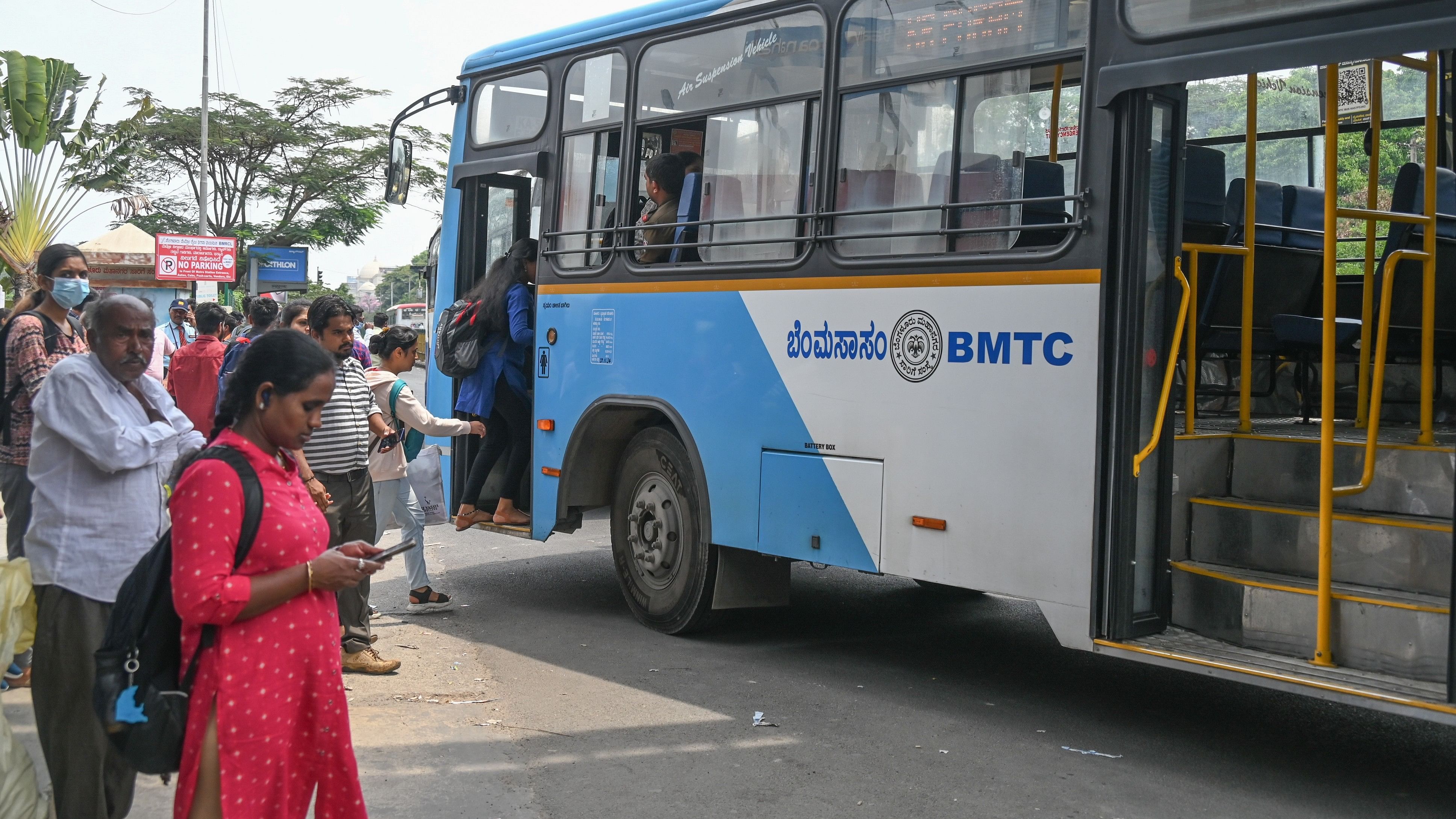 <div class="paragraphs"><p>A BMTC bus connecting the Baiyappanahalli metro station to the Whitefield (Kadugodi) and KR Pura metro line. </p></div>