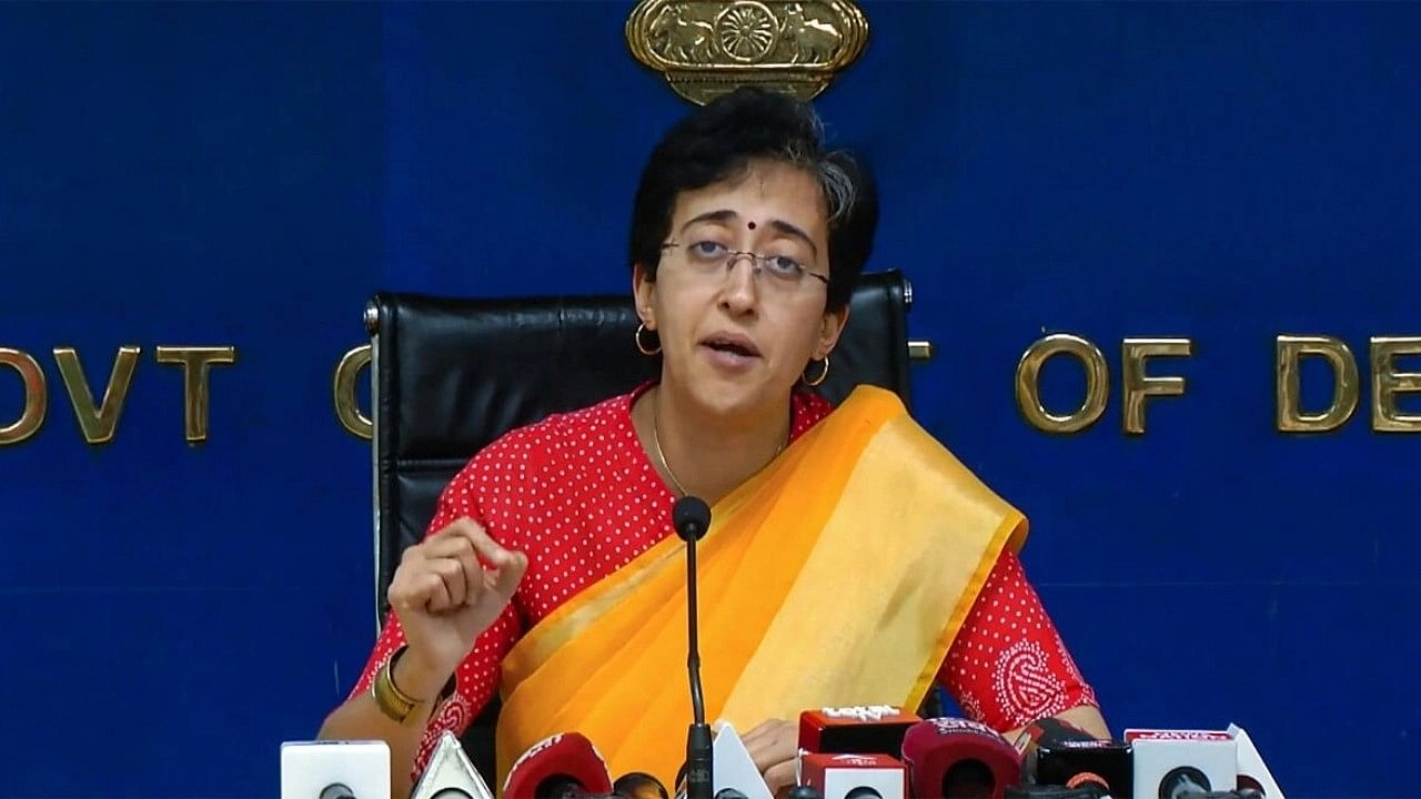 <div class="paragraphs"><p>Delhi Water Minister Atishi.</p></div>