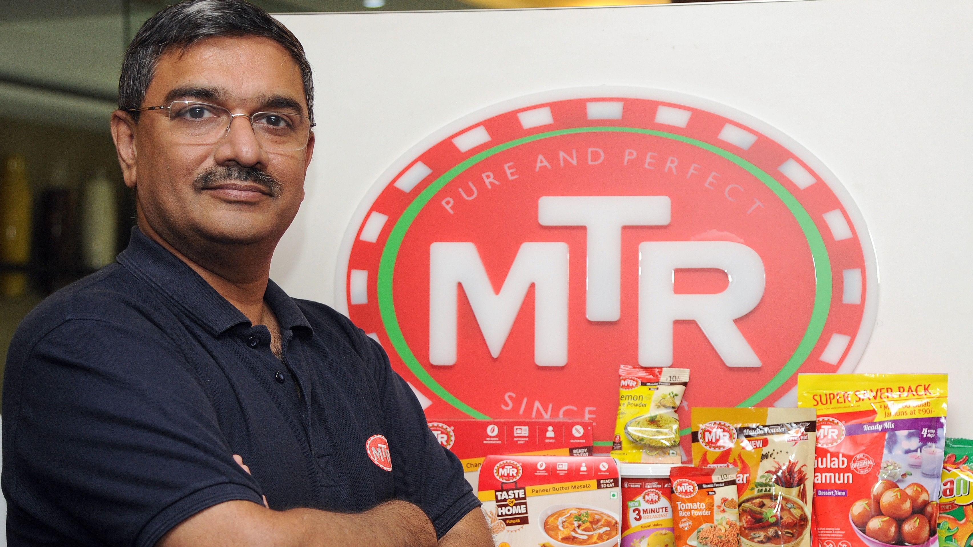 <div class="paragraphs"><p>Managing director of MTR Sanjay Sharma. </p></div>