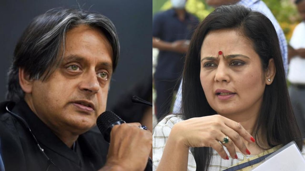 <div class="paragraphs"><p>Shashi Tharoor (left) and Mahua Moitra (right).</p></div>