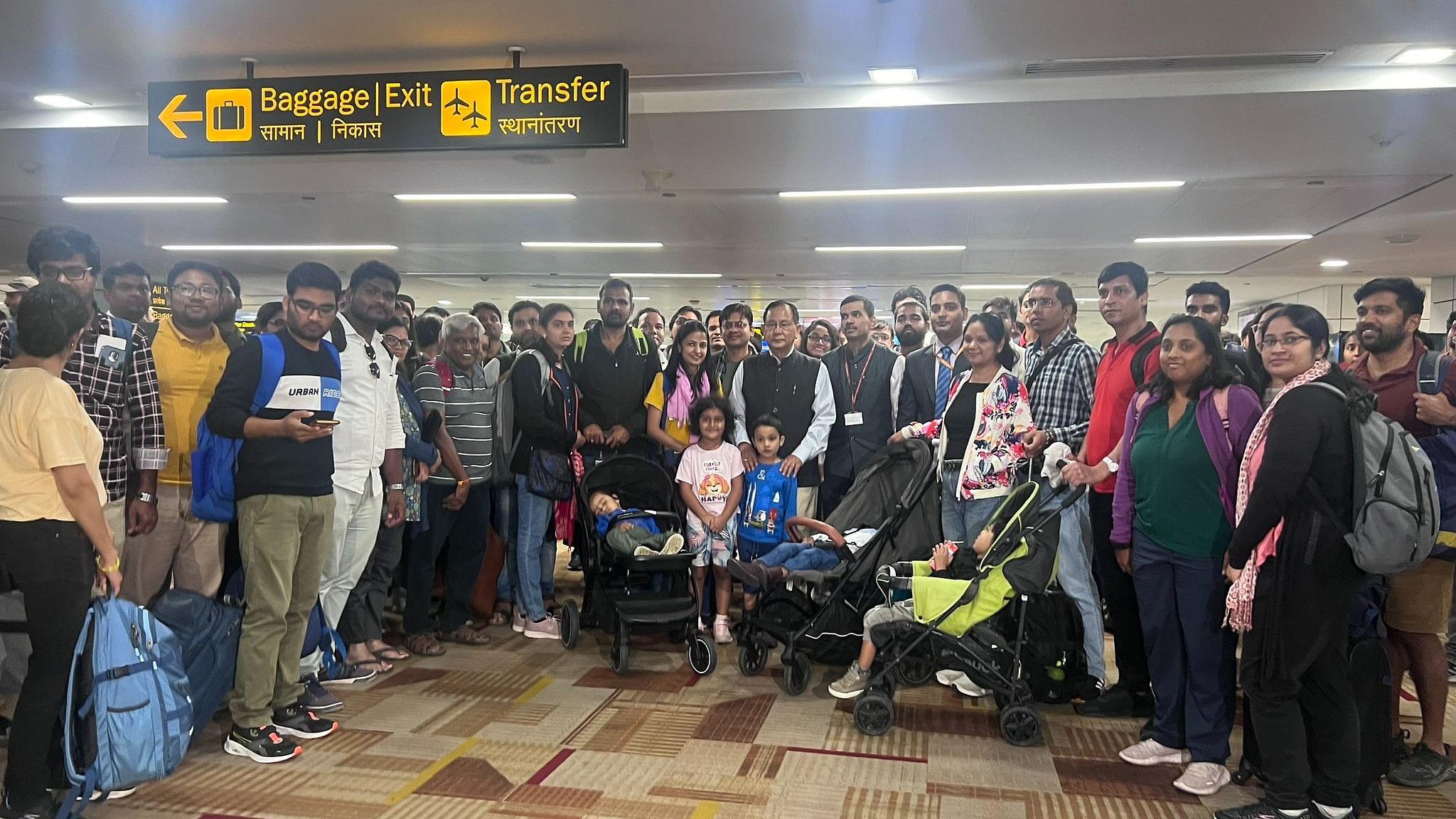 <div class="paragraphs"><p>The second batch Indian nationals arrive in Delhi.</p></div>