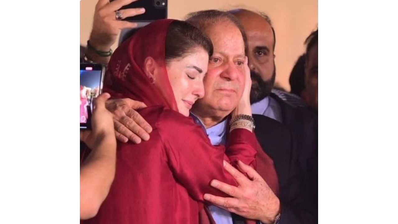 <div class="paragraphs"><p>Earlier, in a rare public display of affection for his daughter, Sharif had embraced his weeping daughter soon after he climbed the stage at the rally grounds.</p></div>