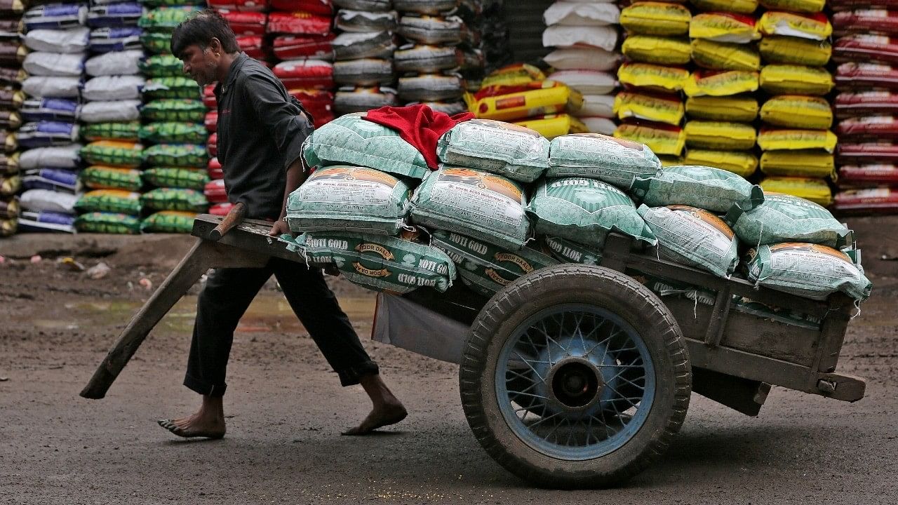 <div class="paragraphs"><p>Representative image of bags of essential food items being transported.&nbsp;</p></div>