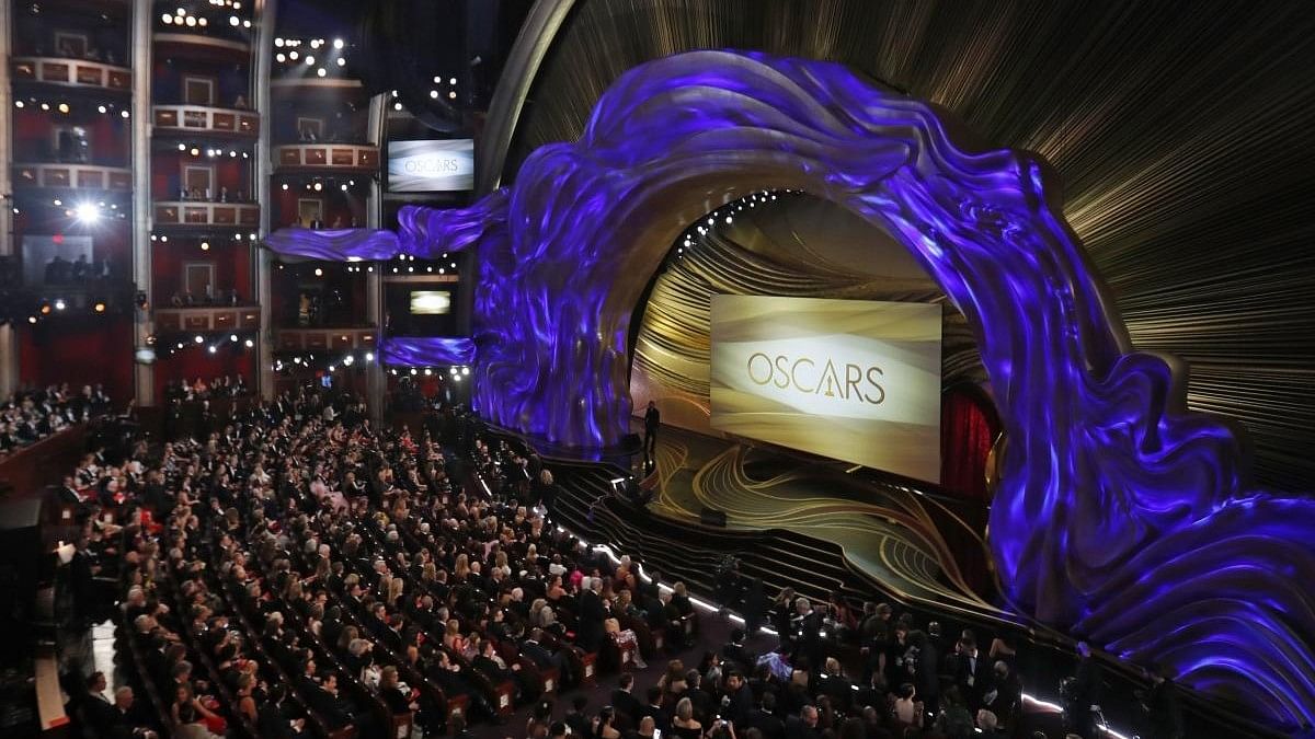 <div class="paragraphs"><p>The Oscars stage before the start of the show. </p></div>