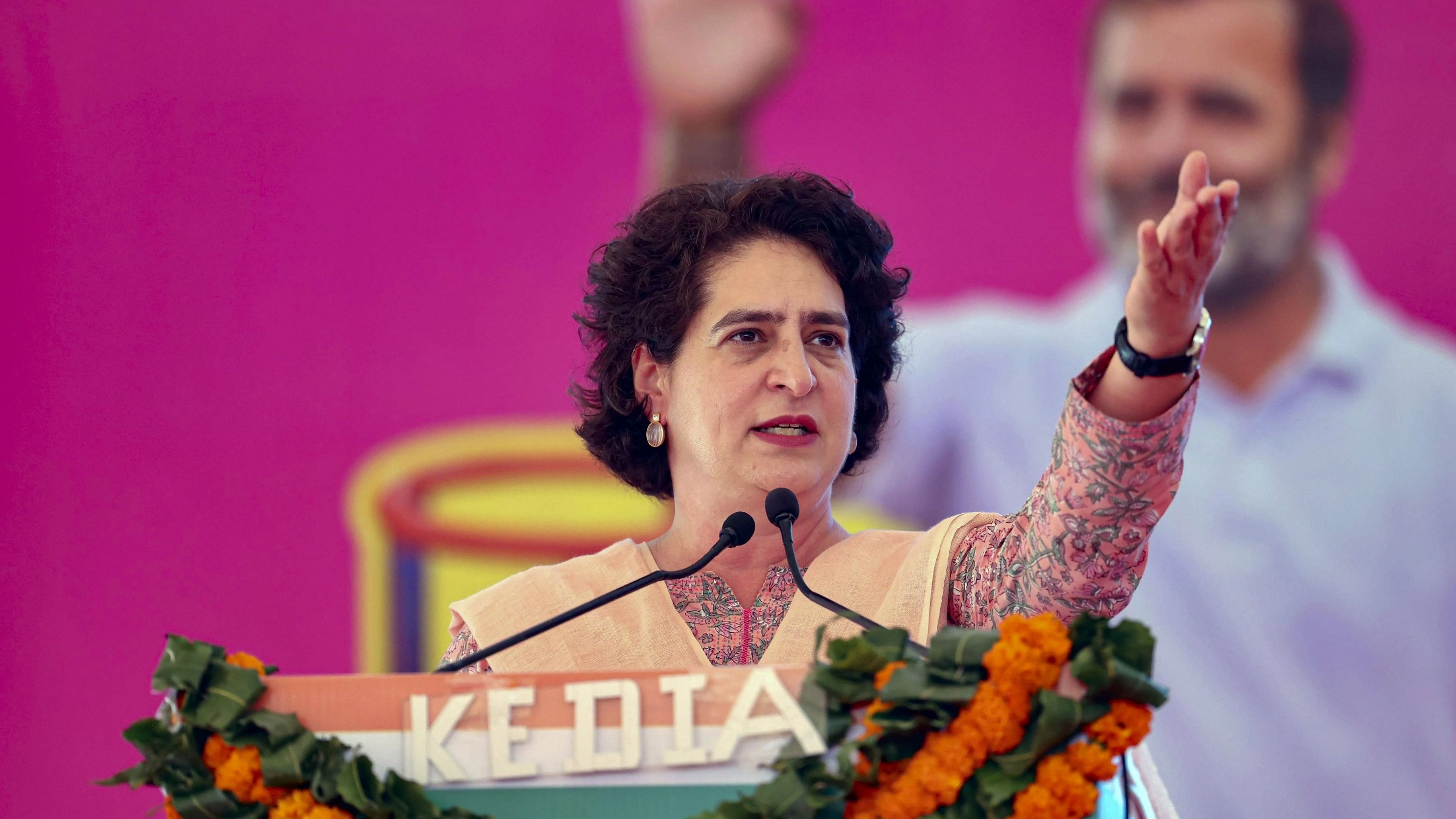 <div class="paragraphs"><p>Congress leader Priyanka Gandhi Vadra.</p></div>