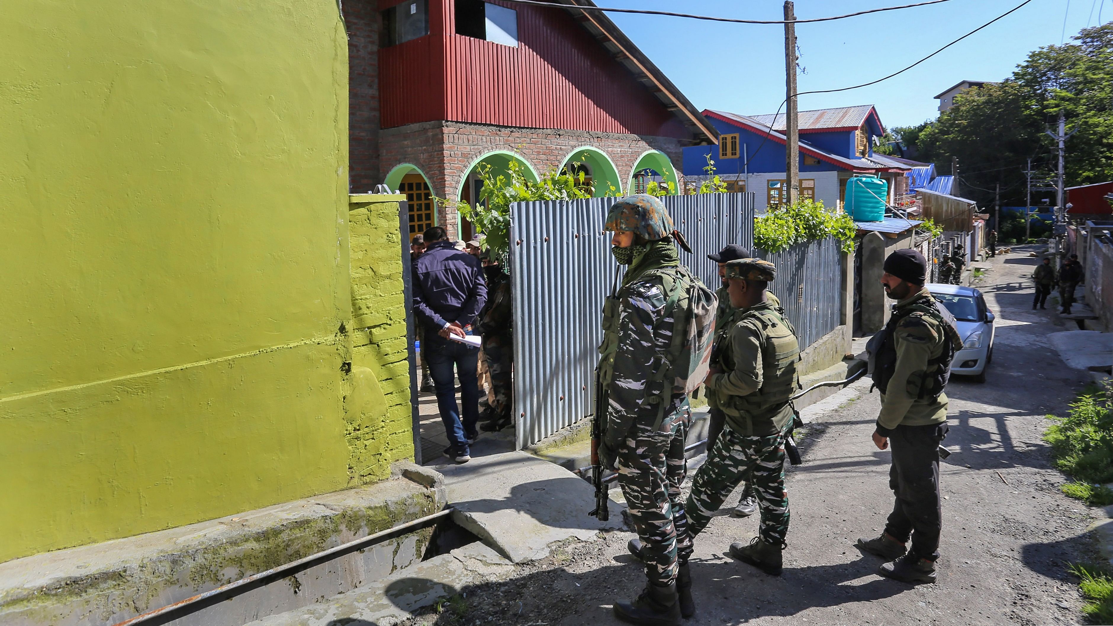 <div class="paragraphs"><p>Representative image showing security forces in the Baramulla district.</p></div>