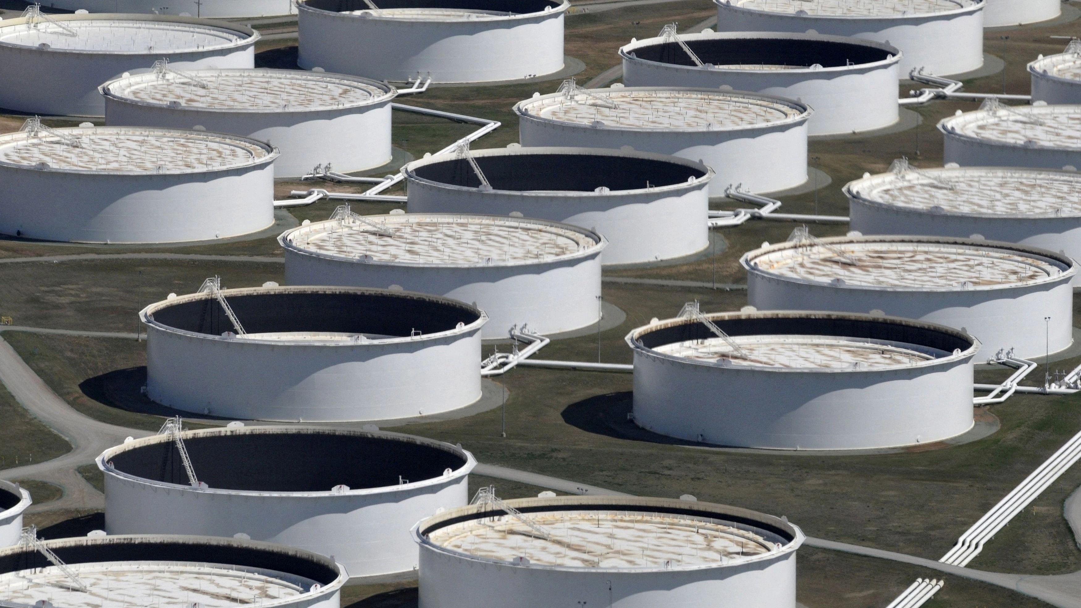 <div class="paragraphs"><p>Representative image of Crude oil storage tanks.</p></div>