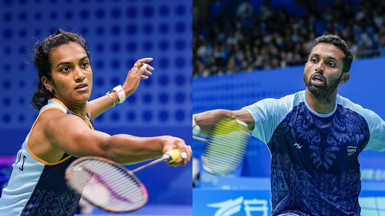 <div class="paragraphs"><p>Indian shuttler PV Sindhu and HS Prannoy.</p></div>