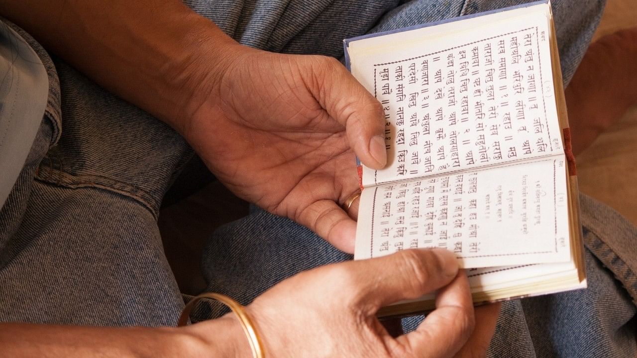 <div class="paragraphs"><p>Representative image of a person reading gurbani.&nbsp;</p></div>