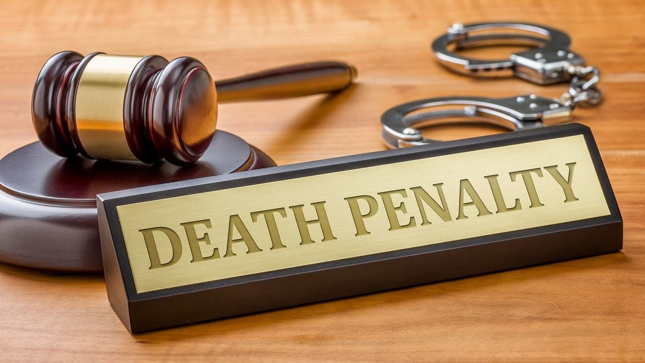 <div class="paragraphs"><p>Representative image showing a gavel, handcuffs, and the words 'Death Penalty'.</p></div>