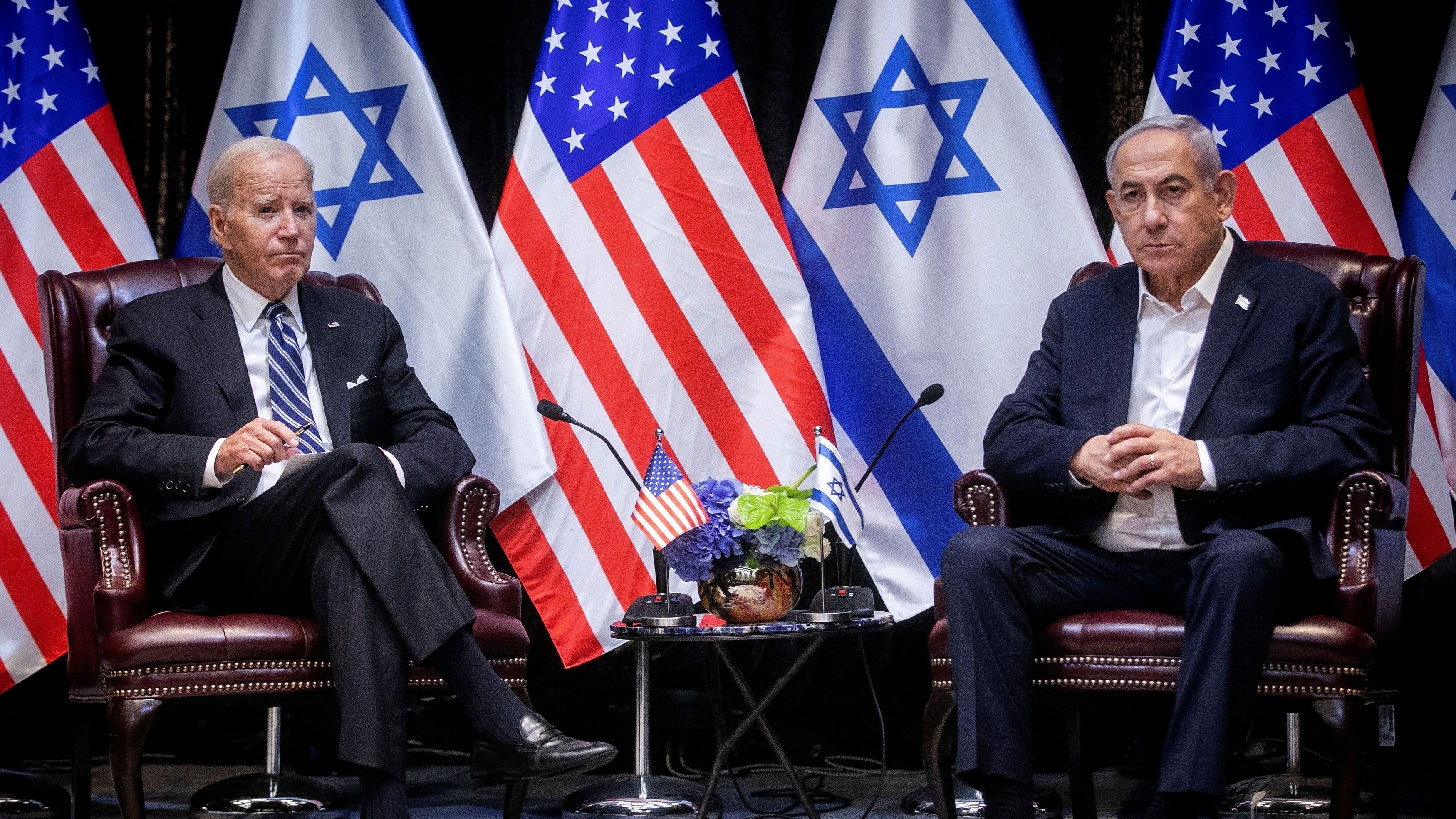 <div class="paragraphs"><p>US President Joe Biden and Israeli Prime Minister Benjamin Netanyahu.</p></div>
