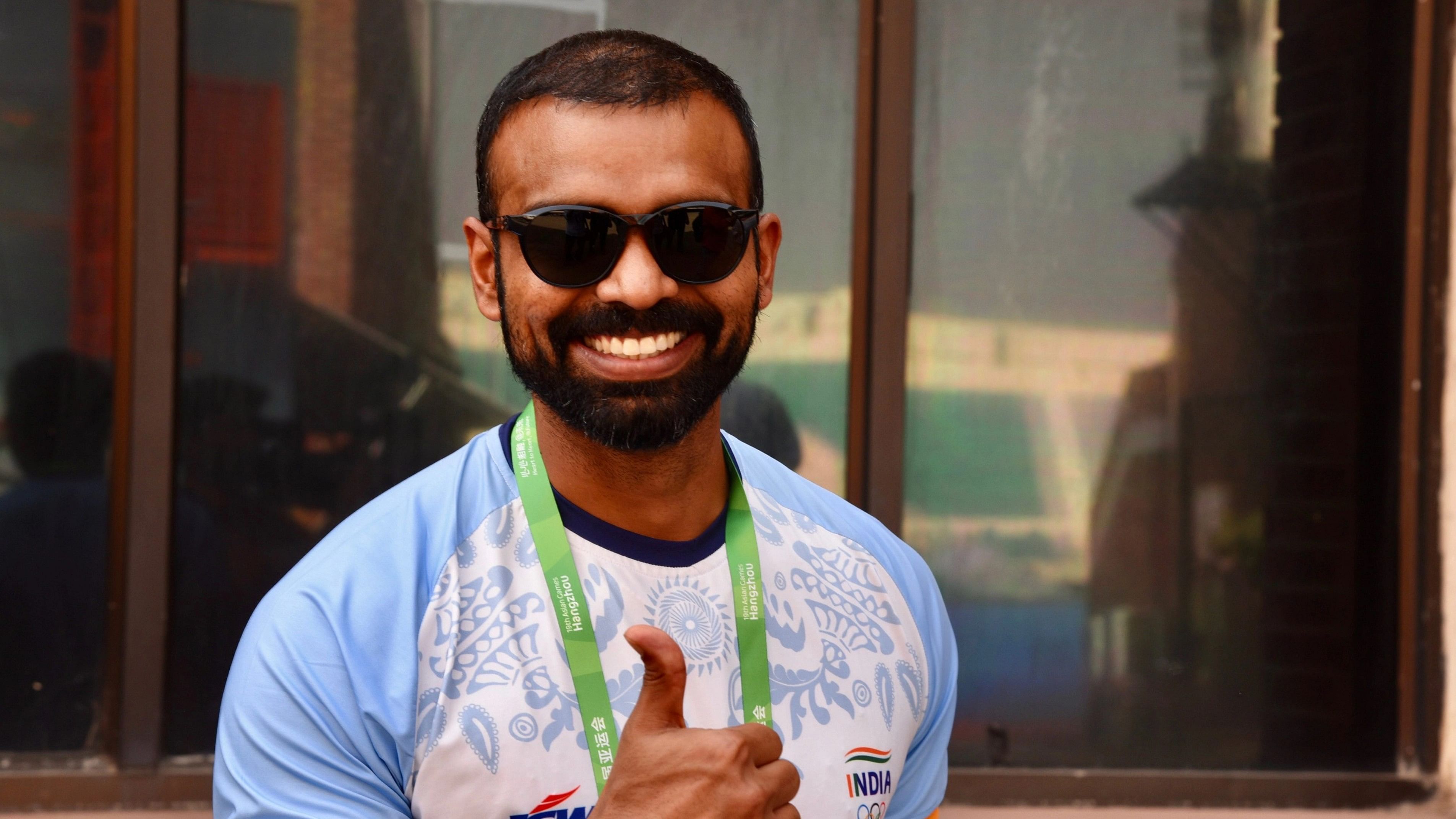 <div class="paragraphs"><p>Asian Games gold medal winning hockey team player PR Sreejesh.</p></div>