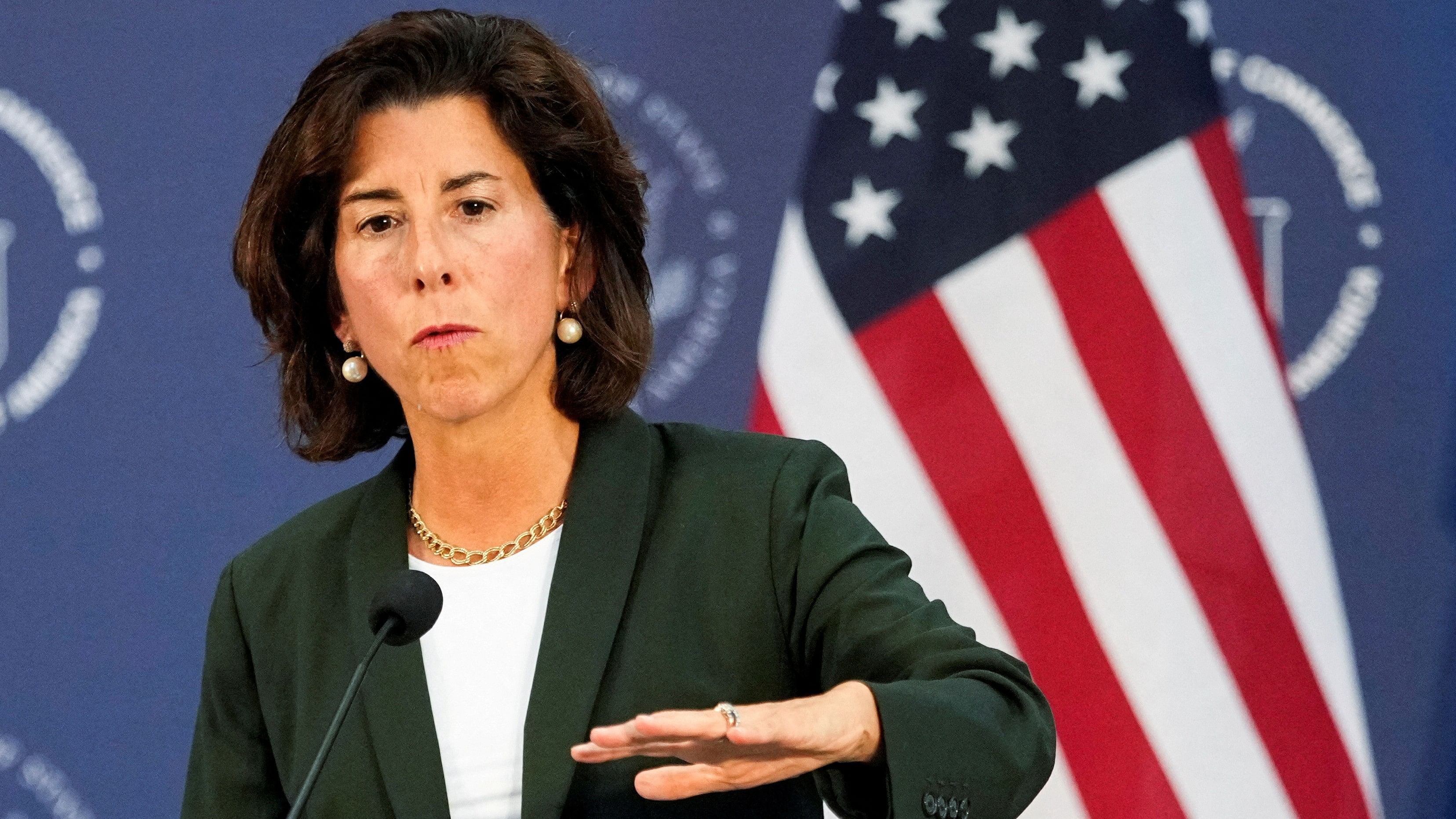 <div class="paragraphs"><p>US Secretary of Commerce Gina Raimondo.</p></div>