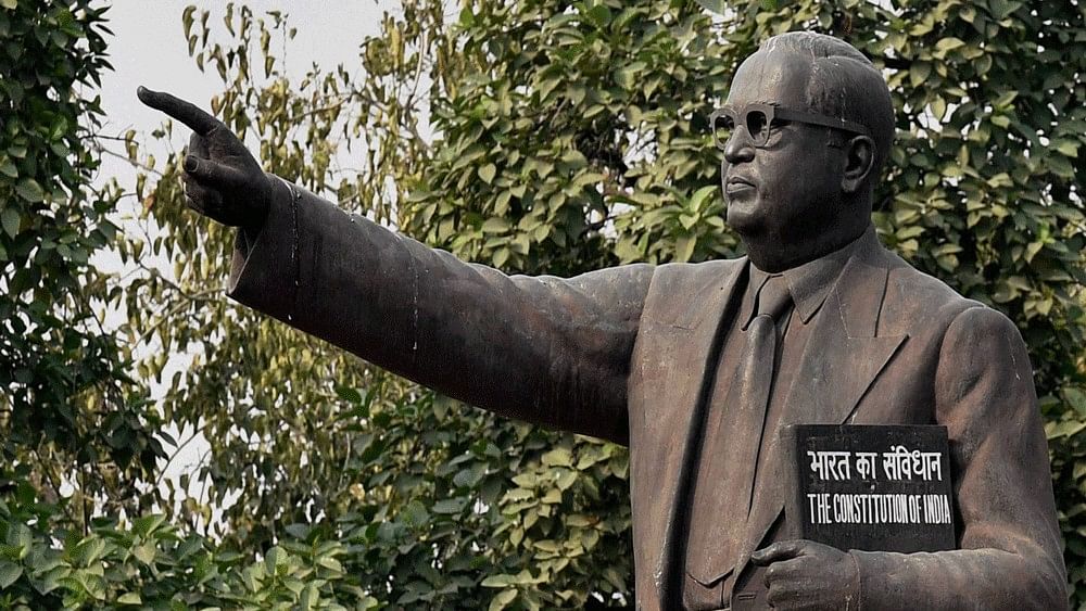 <div class="paragraphs"><p>Representative image of B R Ambedkar's statue in US.</p></div>