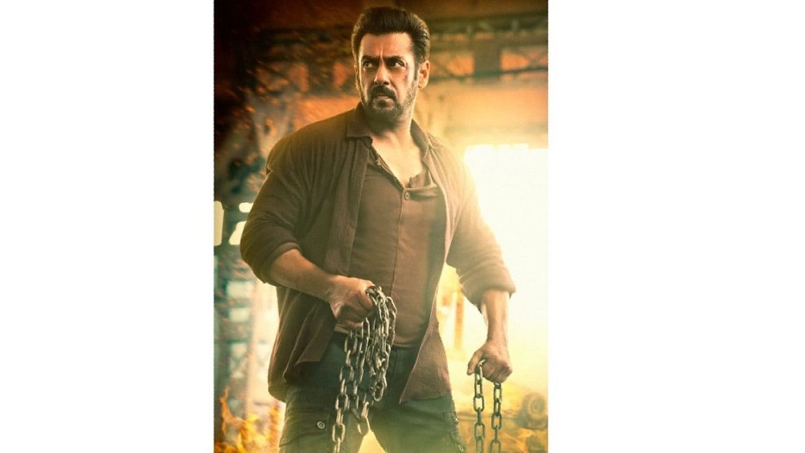 <div class="paragraphs"><p>Salman Khan in a still from the movie <em>Tiger 3</em>.</p></div>