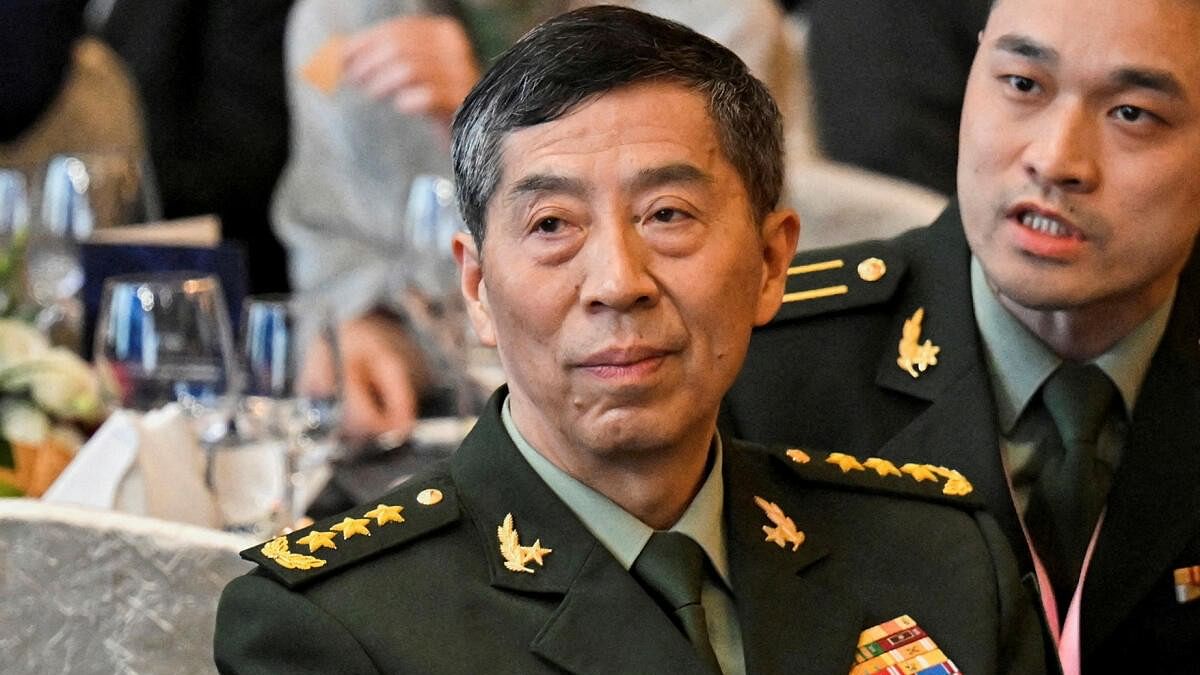 <div class="paragraphs"><p>China's ousted Defence Minister Li Shangfu attends the 20th IISS Shangri-La Dialogue in Singapore June 2, 2023.</p></div>