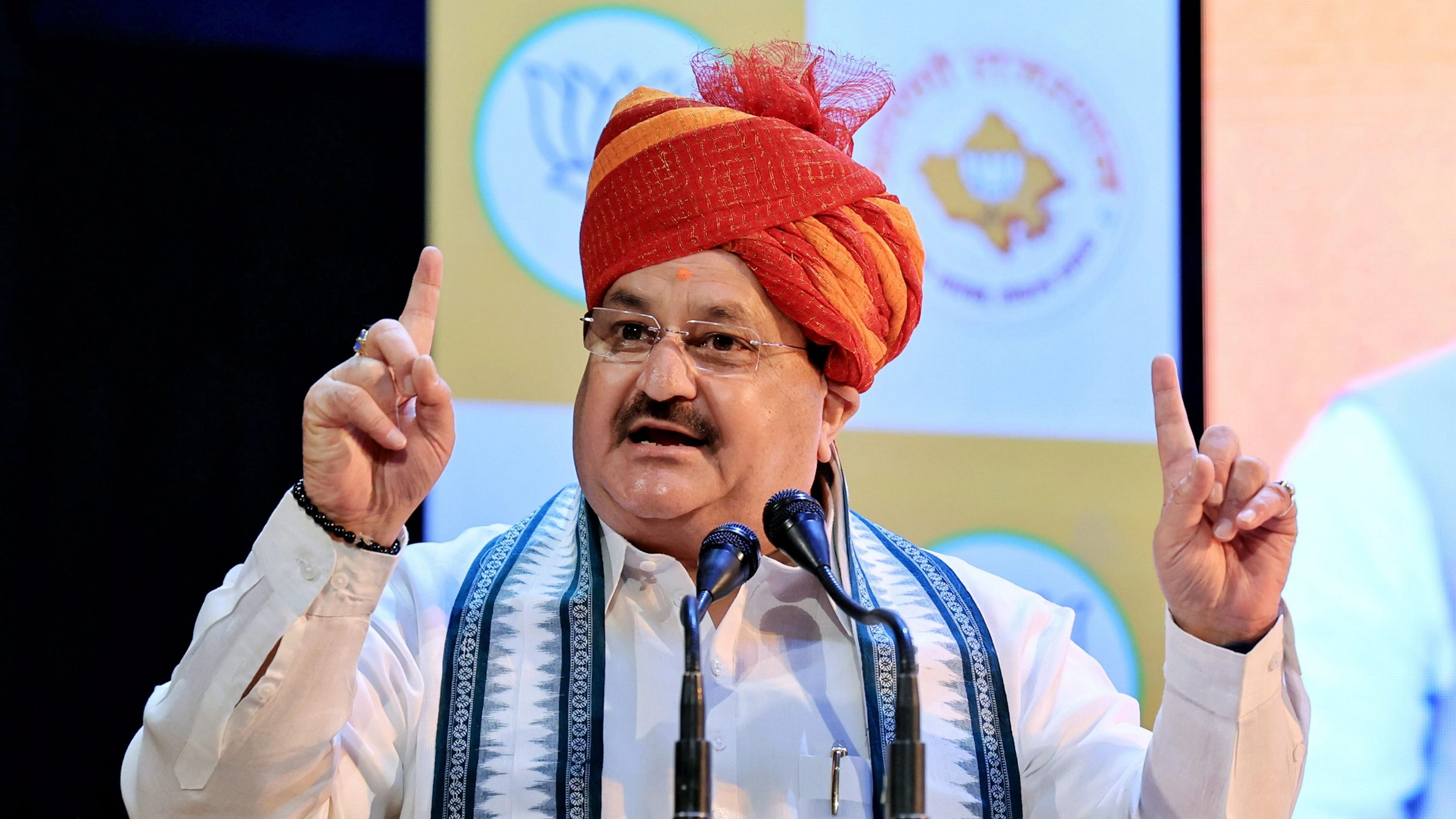 <div class="paragraphs"><p>BJP National President JP Nadda </p></div>