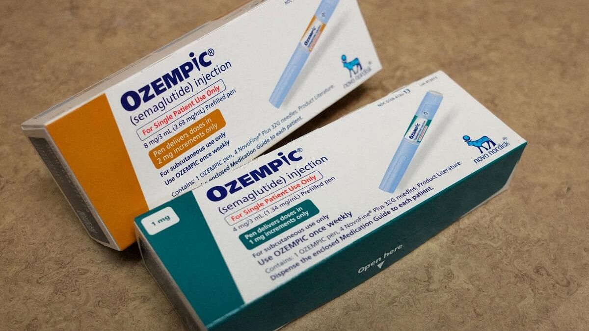 <div class="paragraphs"><p>Boxes of Ozempic, a semaglutide injection drug used for treating type 2 diabetes made by Novo Nordisk.&nbsp;</p></div>