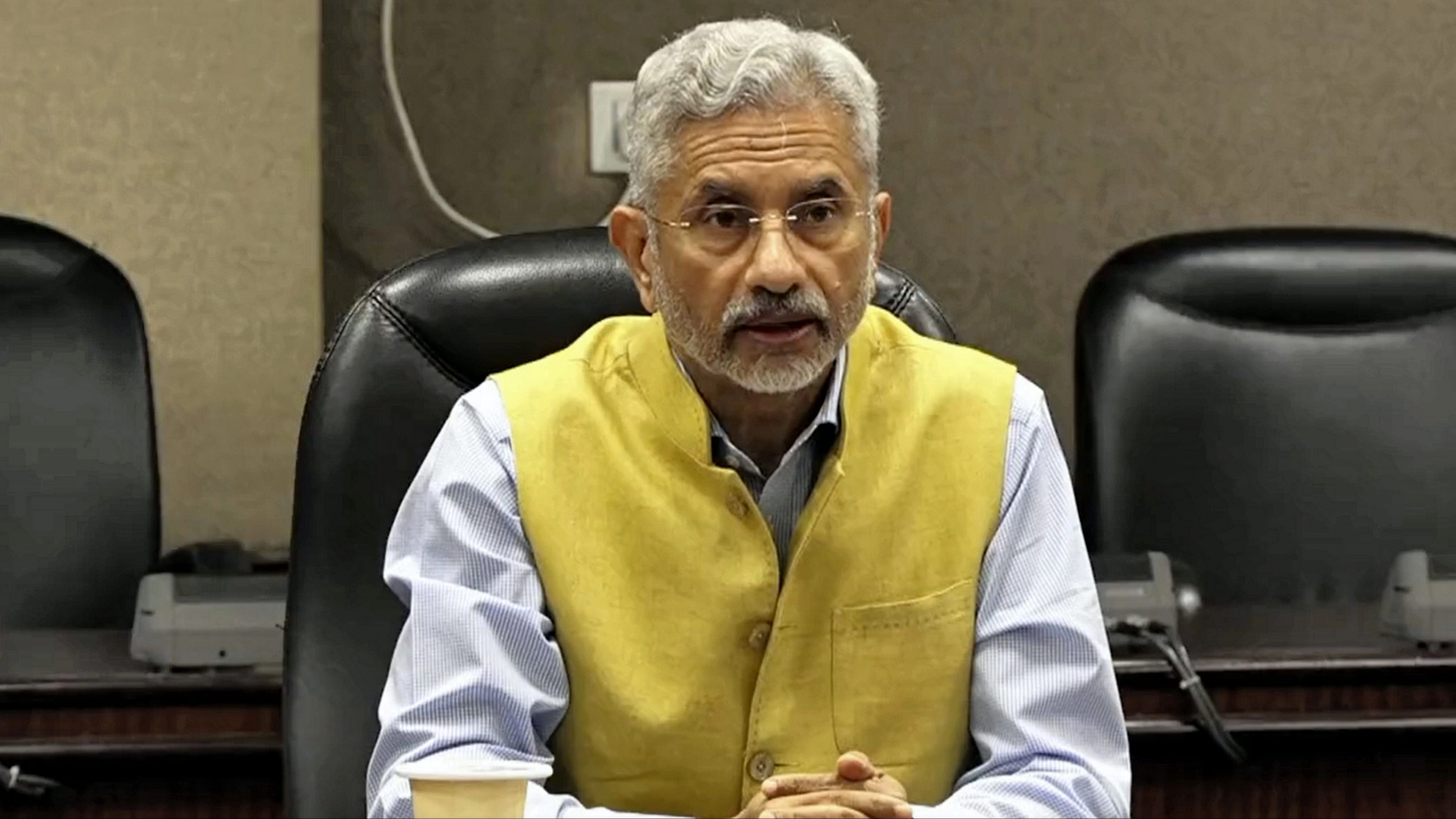 <div class="paragraphs"><p>External Affairs Minister S Jaishankar.&nbsp;</p></div>