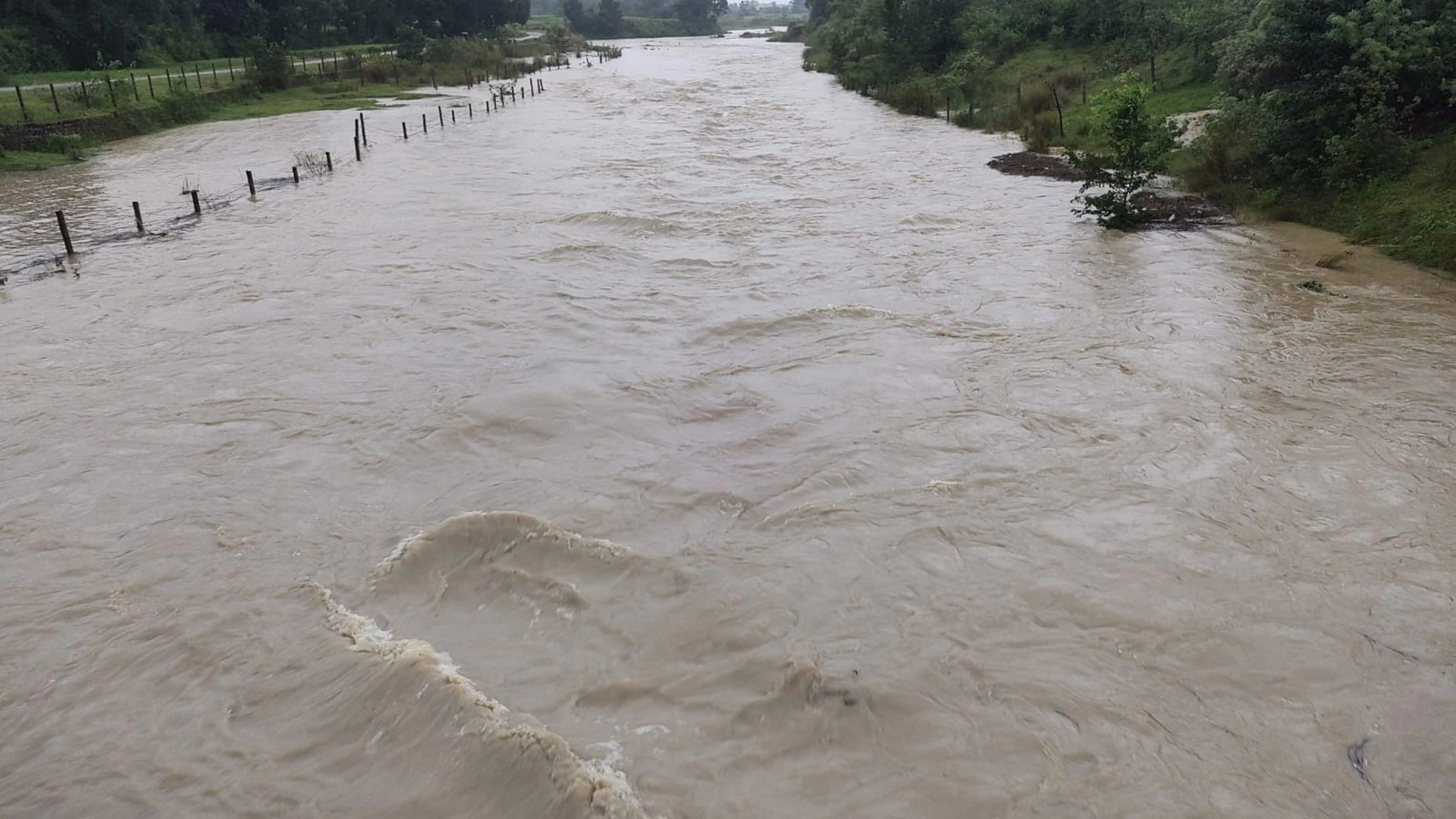 <div class="paragraphs"><p>Swollen river after heavy rainfall, in Jharkhand. (Image for representation)</p></div>