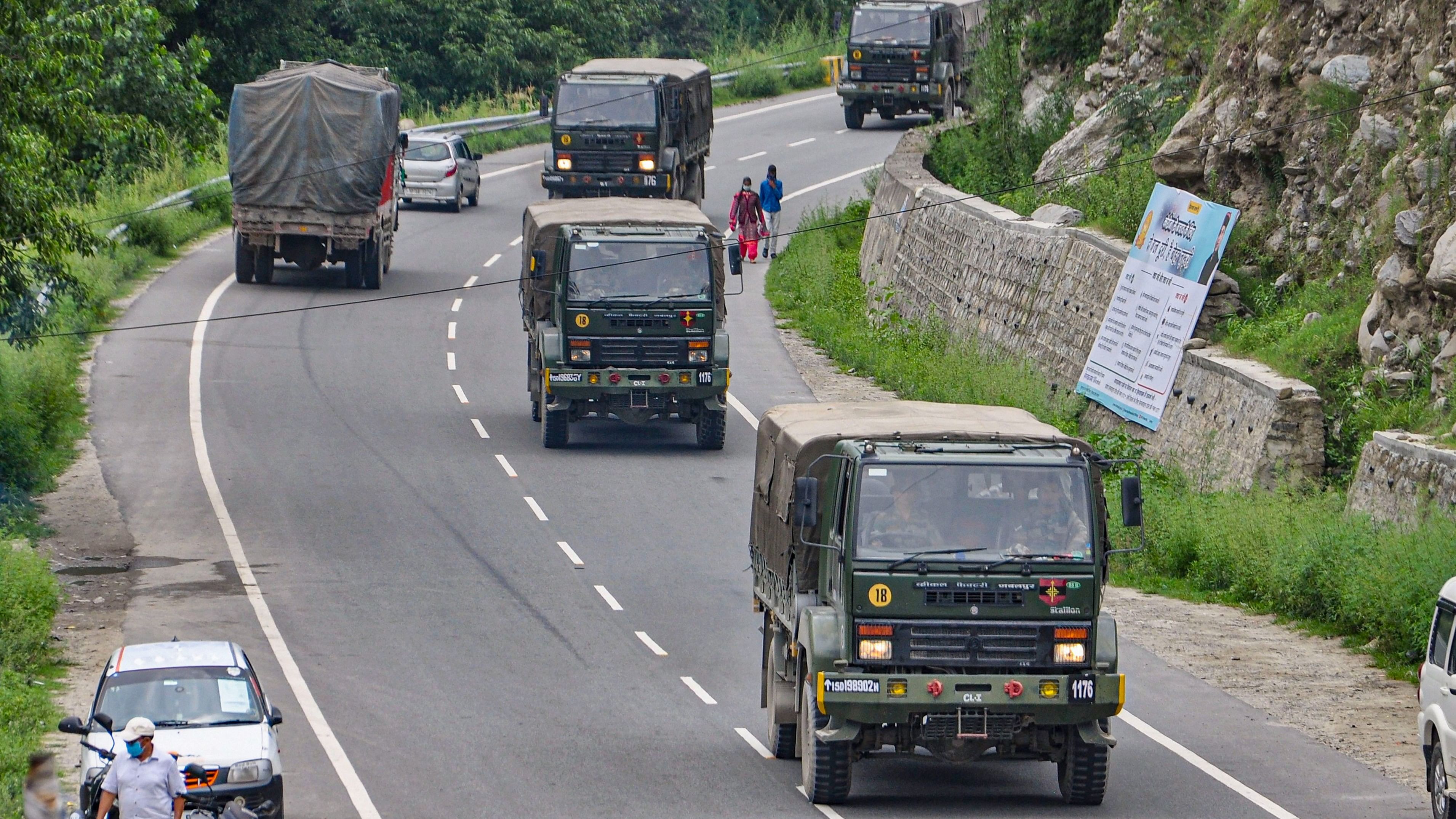 <div class="paragraphs"><p>An Indian Army convoy in Ladakh.</p></div>