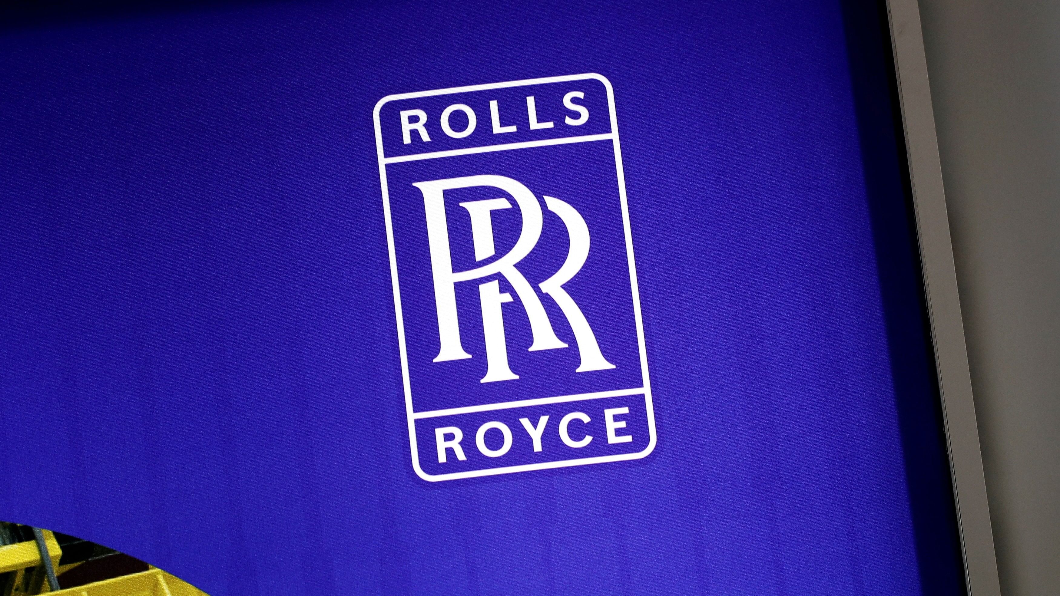 <div class="paragraphs"><p>The logo of Rolls-Royce is pictured at the World Nuclear Exhibition , the trade fair event for the global nuclear community in Villepinte near Paris.</p></div>