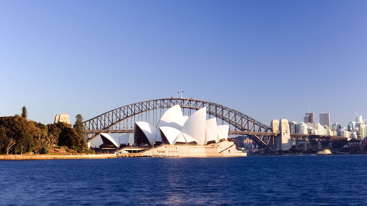 <div class="paragraphs"><p>Sydney Opera House and the Harbour Bridge as seen from Lady Macquarie’s chair. </p></div>