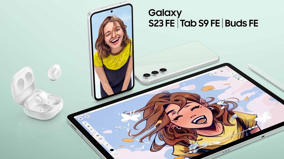 <div class="paragraphs"><p>The new Galaxy S23 FE, Tab S9 FE and Buds FE series launched in India.</p></div>