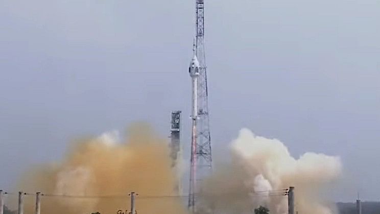 <div class="paragraphs"><p>Launch of maiden test vehicle for the Gaganyaan human space flight mission.</p></div>