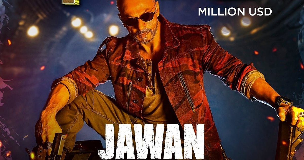Javaan Film 'Jawan' becomes the first Indian film to cross $16 million in the ...