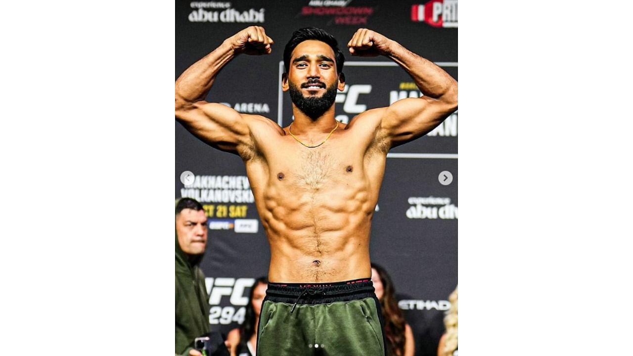 <div class="paragraphs"><p>Indian MMA fighter Anshul Jubli.</p></div>