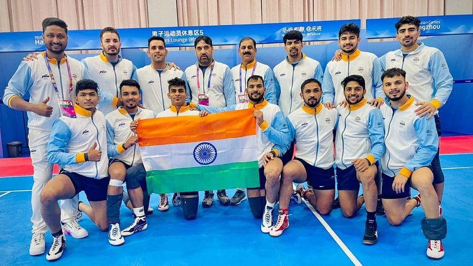 <div class="paragraphs"><p>With the men's kabaddi team delivering yet another gold at Asian Games, Modi called them invincible.</p></div>