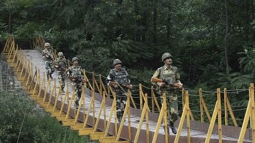 <div class="paragraphs"><p>Representative image of BSF personnel guarding border areas of India.&nbsp;</p></div>