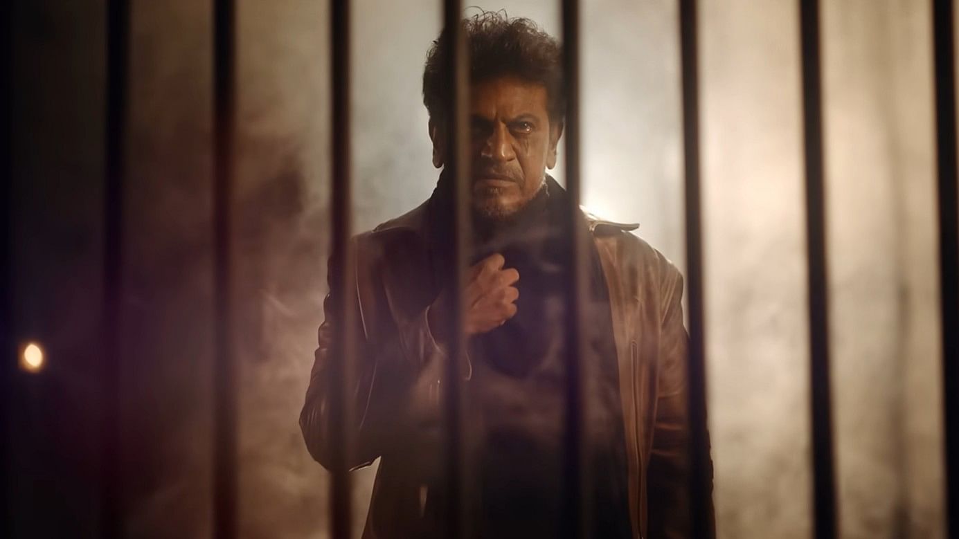 <div class="paragraphs"><p>Shivarajkumar in a dynamic role in 'Ghost'.</p></div>