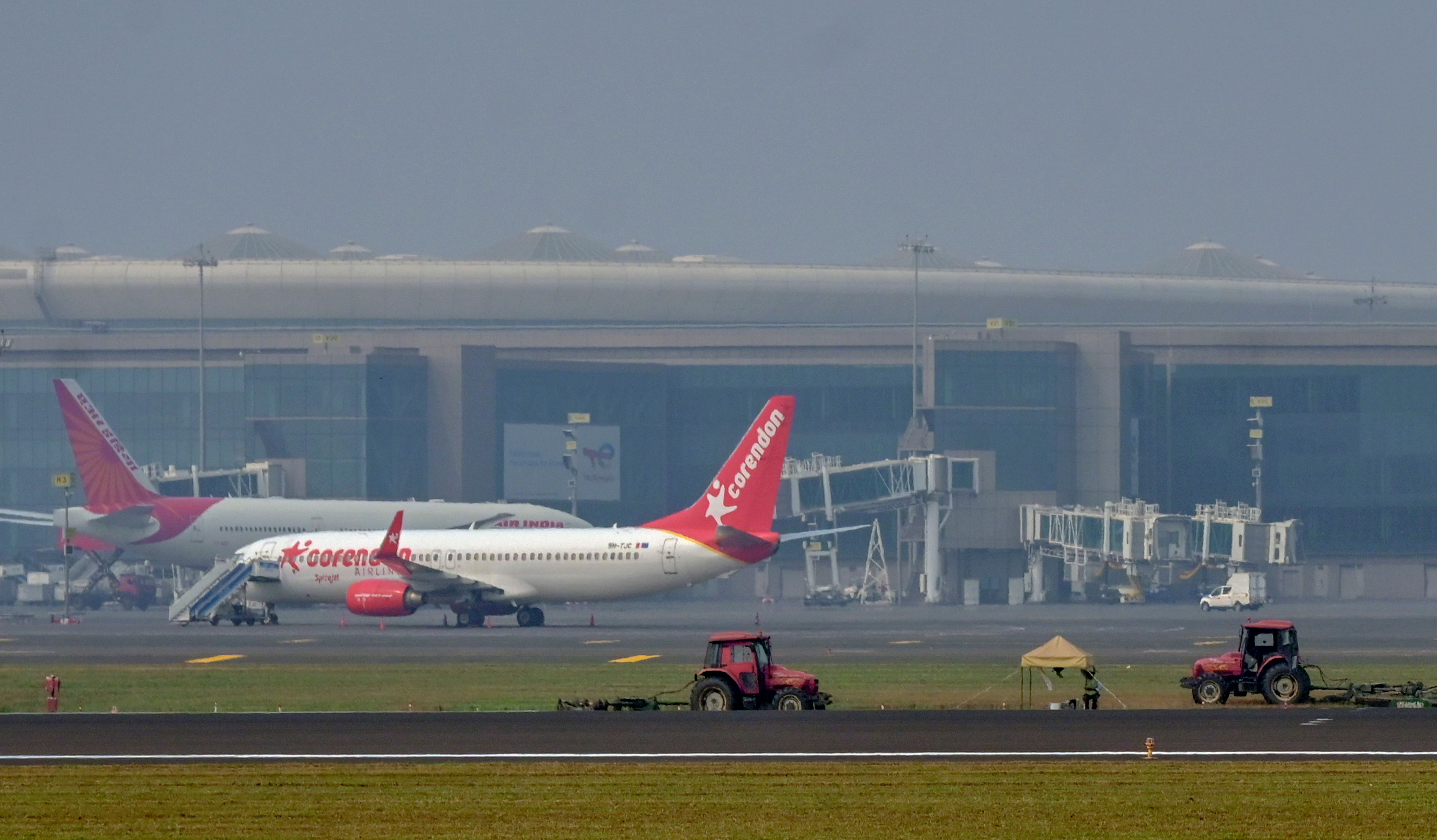 <div class="paragraphs"><p>Maintenance work in progress on the runway at the Chhatrapati Shivaji Maharaj International Airport. Representative image.</p></div>