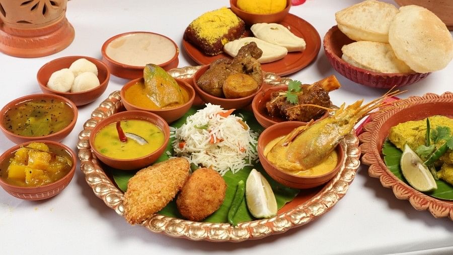 <div class="paragraphs"><p>Pujo platter.&nbsp;</p></div>