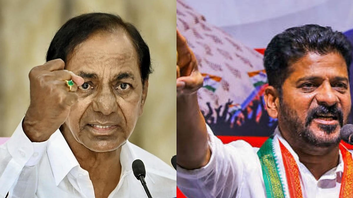 Swords unsheathed as KCR, Revanth Reddy battle for Kamareddy in T'gana