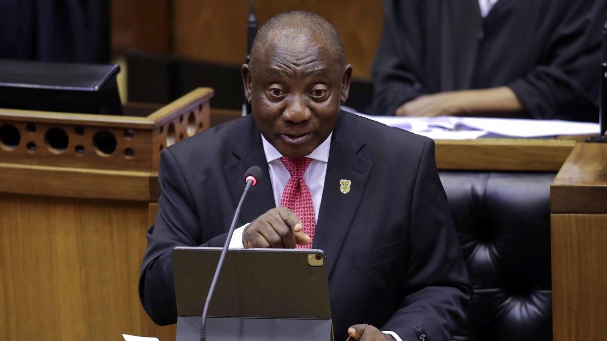 <div class="paragraphs"><p>South Africa president&nbsp;Cyril Ramaphosa.</p></div>