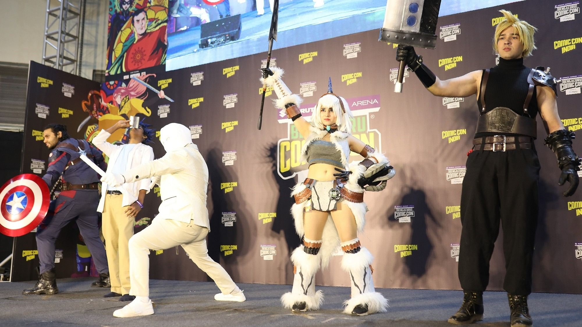 Cosplay competition from Bengaluru Comic Con 2022