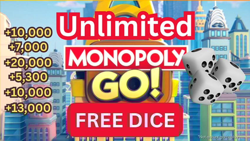 Monopoly Go Free Dice Links for December 2023