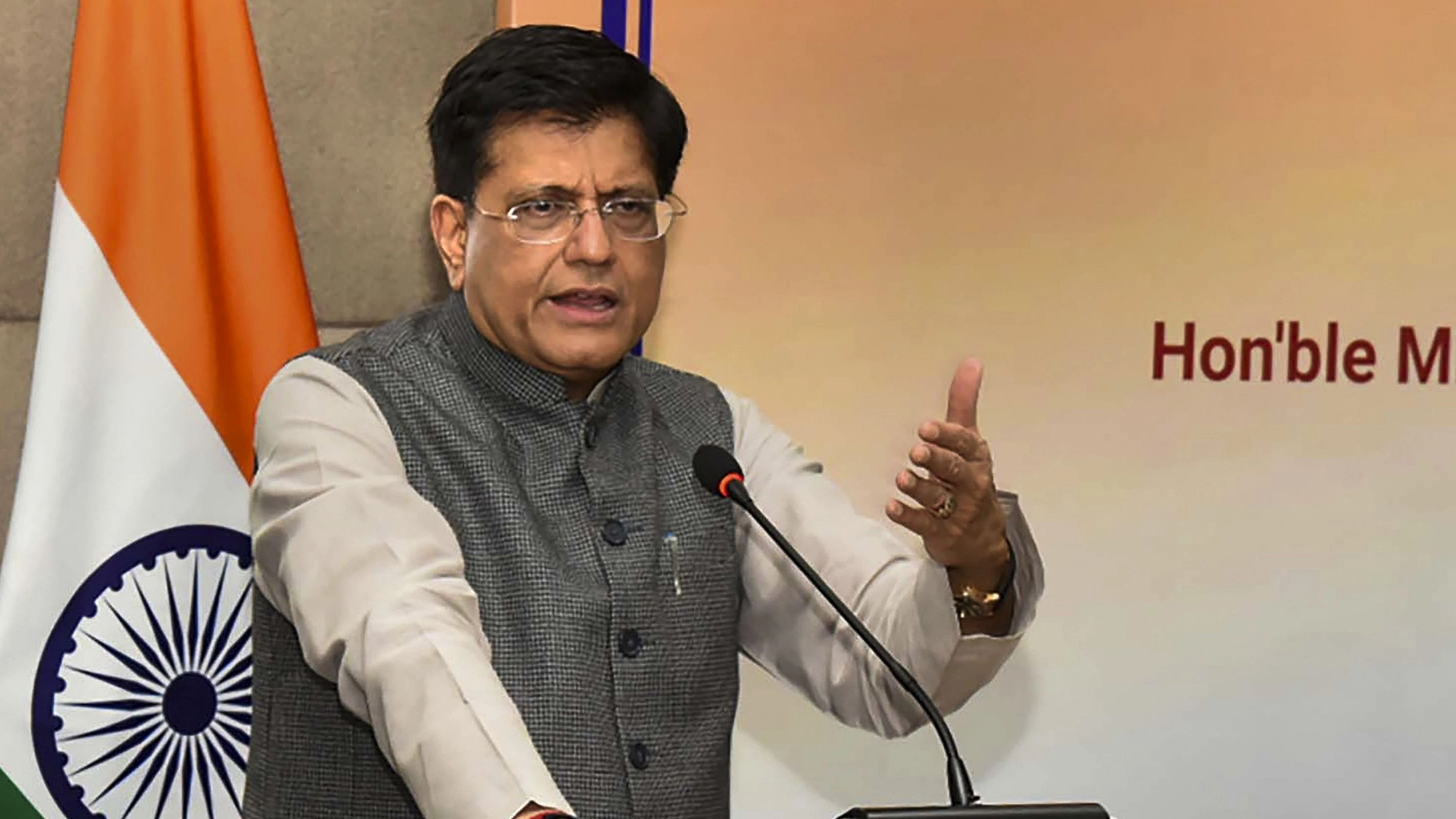 <div class="paragraphs"><p>Union Minister Piyush Goyal.</p></div>